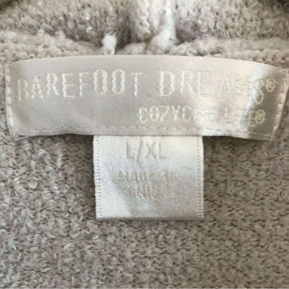 **LIKE NEW** Barefoot Dreams Cozy Grey Gradient Sweater - Picture 3 of 4